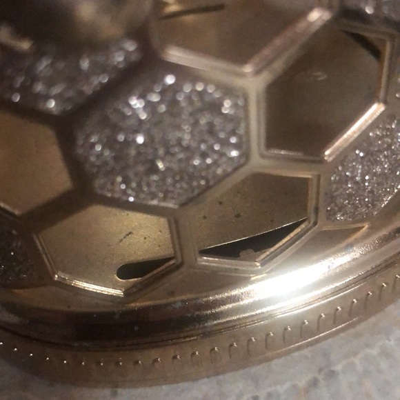 NWT HTF Very RARE Bath & Body Works Bee Hive Lotion/Soap Holder. Gold & Glitter - Picture 5 of 14